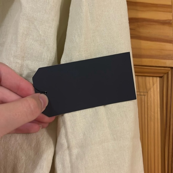 NWT Women’s Melrose and Market Crop Linen Blend Blazer - Picture 5 of 12